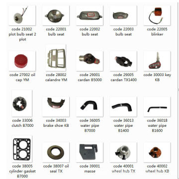 Agricultural Tractor Spare Parts for Japanese Tractor